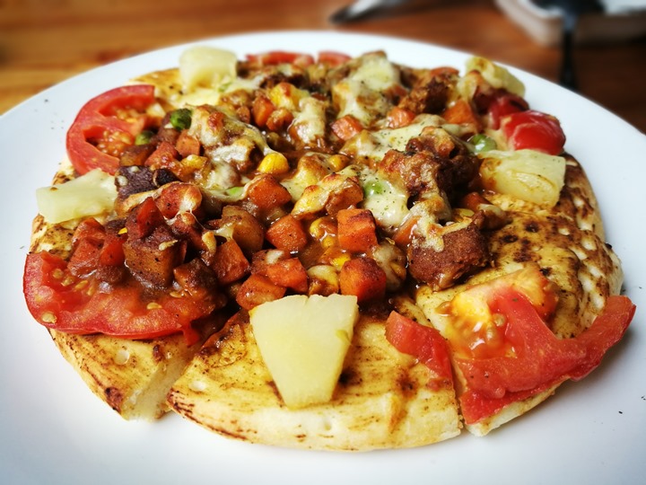 sidewalk12 中壢-人行道蔬食 沒有肉也美味 中大後門原來美食很多