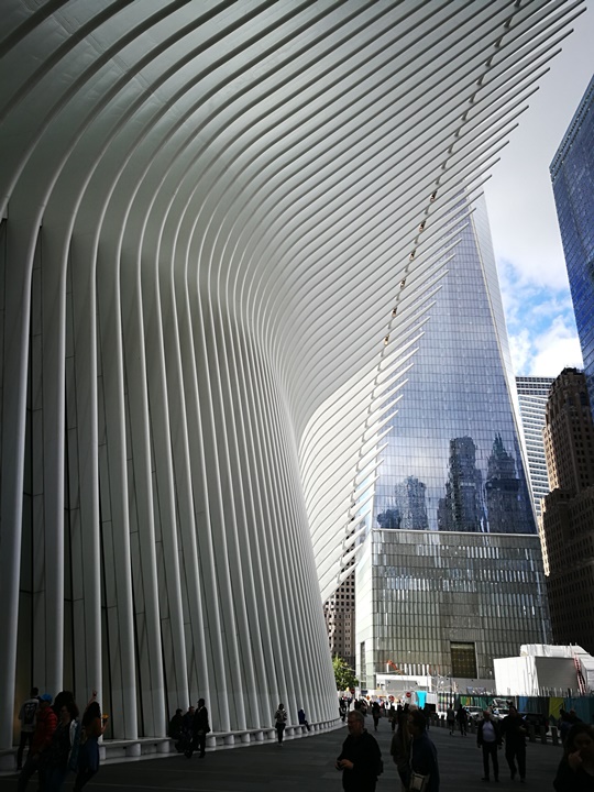 WTC460219 New York-果真大蘋果之紐約真好玩 重生的世貿中心1 WTC 超美的Oculus車站