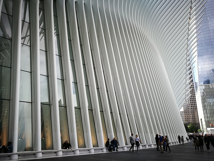 WTC460220 New York-果真大蘋果之紐約真好玩 重生的世貿中心1 WTC 超美的Oculus車站