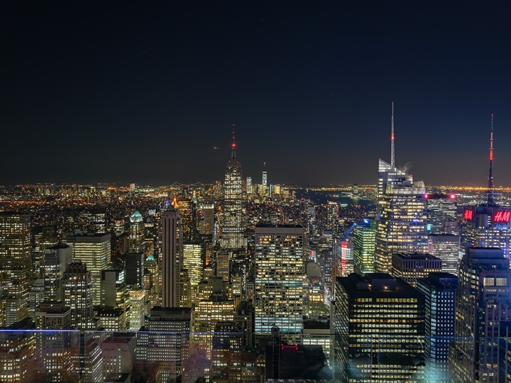New York-果真大蘋果之紐約真好玩 The Top of the Rock洛克斐洛大樓 日景夜景都美麗