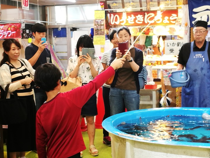 hakodatemorningmarket10 Hakodate-有趣函館朝市 きくよ食堂的海鮮丼飯 北海道必吃