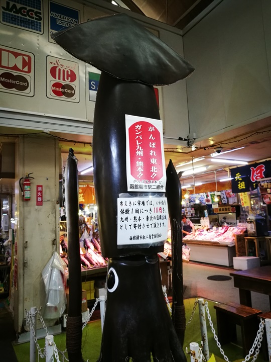 hakodatemorningmarket11 Hakodate-有趣函館朝市 きくよ食堂的海鮮丼飯 北海道必吃