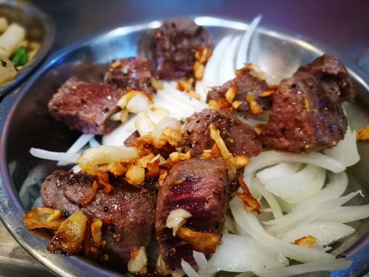 tenppenyaki7 中壢-尊品鐵板燒 平價 就只能這樣?