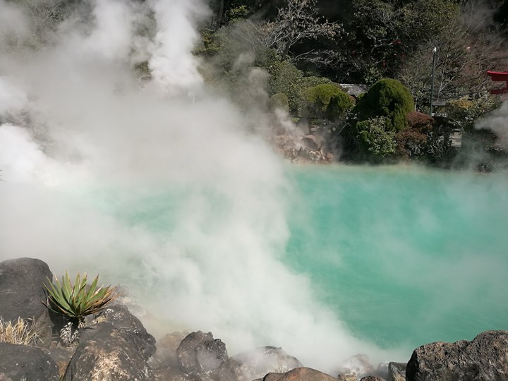 Beppu09-1 Beppu-別府地獄之旅 海地獄&血の池地獄 這明明就地熱谷...