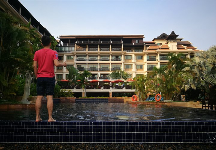 Siem Reap-暹粒Angkor Miracle Reflection Club中韓大媽過境無敵吵雜的早餐