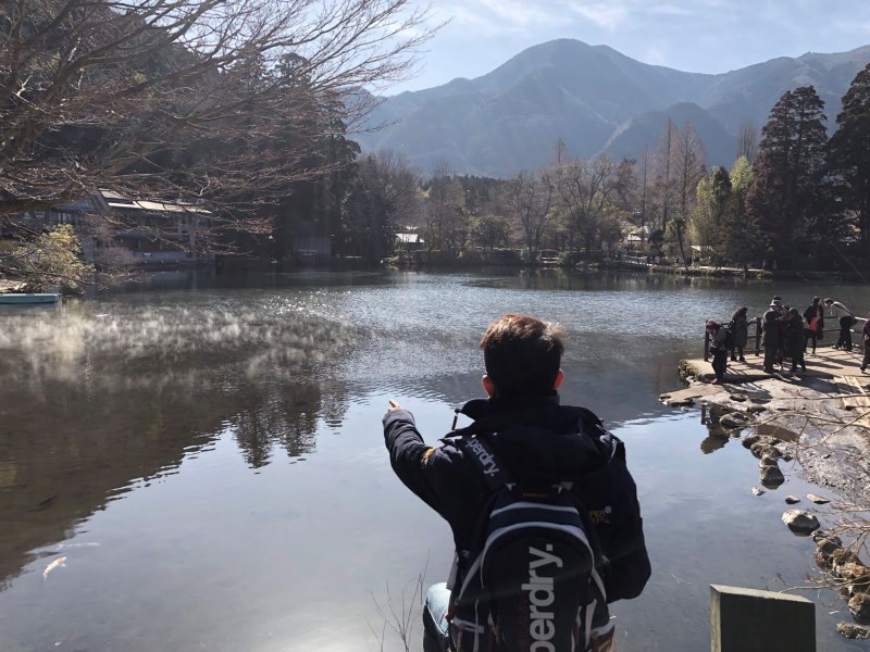 Yufuin-金鱗湖 由布院第一美景 飄渺夢幻的小池塘