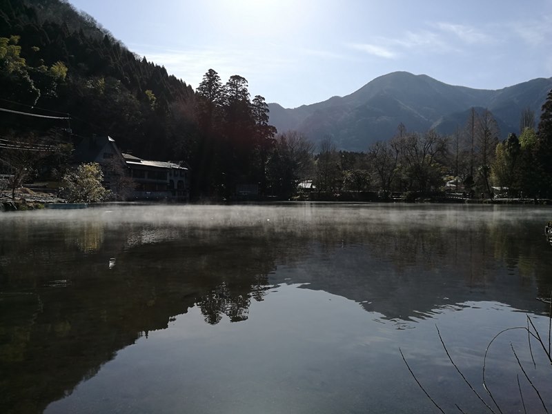 kinrinko06 Yufuin-金鱗湖 由布院第一美景 飄渺夢幻的小池塘