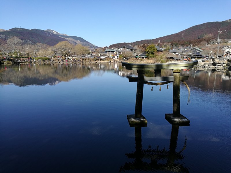 kinrinko17 Yufuin-金鱗湖 由布院第一美景 飄渺夢幻的小池塘