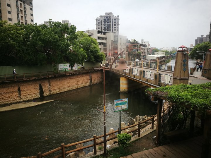 memorycafe09 中壢-迴憶咖啡 點一壺奶茶配新街溪景