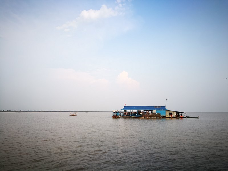 Siem Reap-Tonle Sap洞里薩湖 柬埔寨的魚米鄉 落後環境中的知足生活
