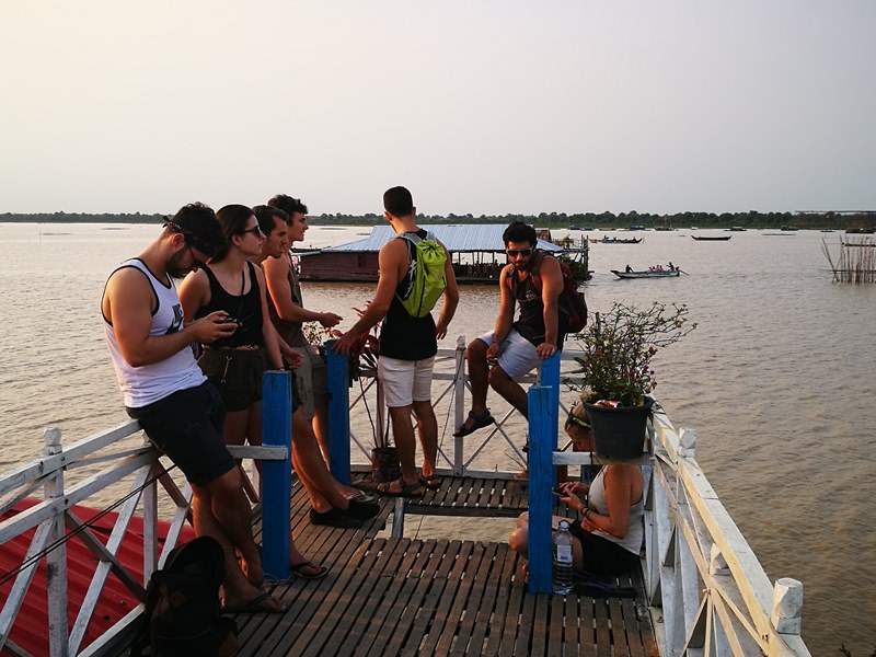 tonlesap35 Siem Reap-Tonle Sap洞里薩湖 柬埔寨的魚米鄉 落後環境中的知足生活