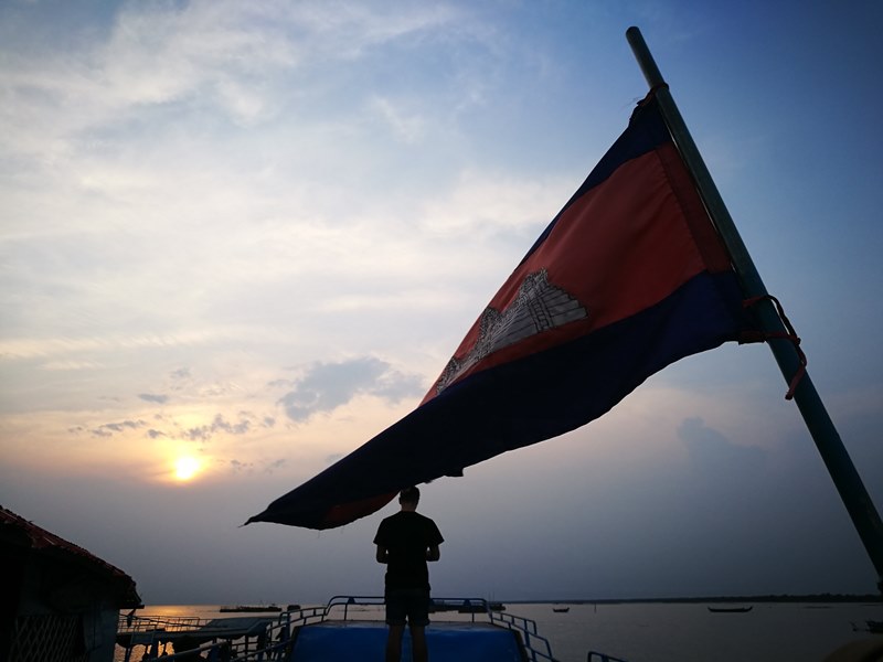 tonlesap38 Siem Reap-Tonle Sap洞里薩湖 柬埔寨的魚米鄉 落後環境中的知足生活