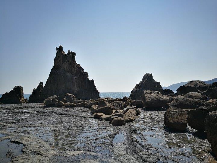 Hashiguiiwa0104-1 Kushimoto-橋杭岩 和歌山串本地質奇景