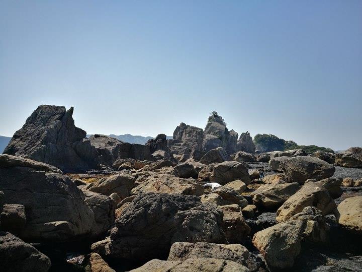 Hashiguiiwa0106-1 Kushimoto-橋杭岩 和歌山串本地質奇景