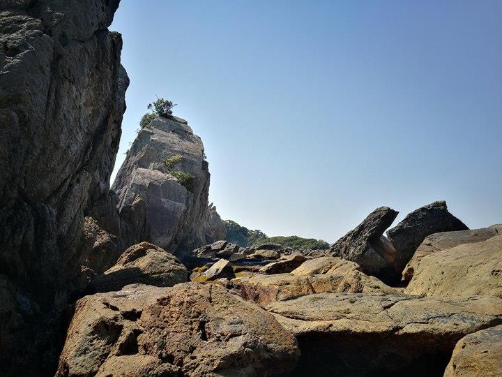 Hashiguiiwa0116-1 Kushimoto-橋杭岩 和歌山串本地質奇景