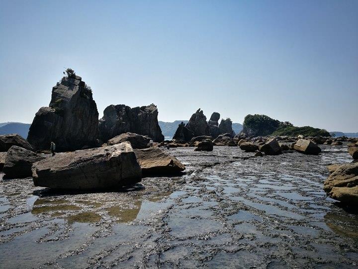 Hashiguiiwa0120-1 Kushimoto-橋杭岩 和歌山串本地質奇景