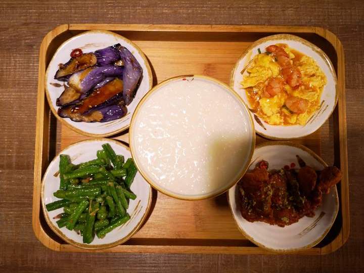 chouchou0105 竹北-粥粥家 給夜歸人的一盞燈 簡單舒適自助餐也走文青風