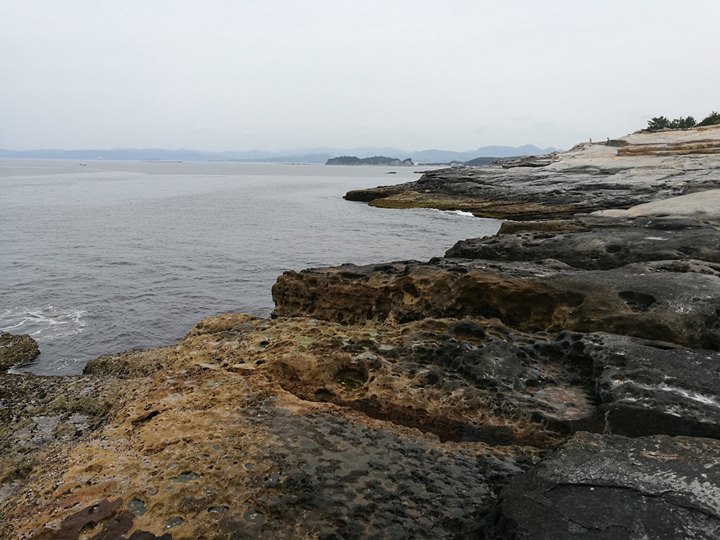 shirahamageopark19 Shirahama-和歌山白濱地質公園 千疊敷與三段壁