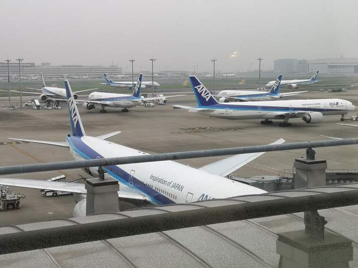 fly78717 201806 ANA松山羽田 來回送貴賓室...真大器