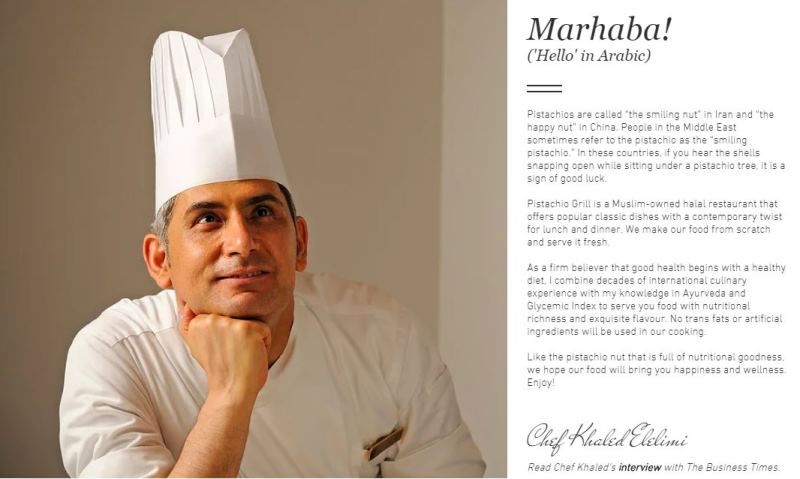 happynuts Singapore-Pistachio Middle Eastern & Mediterranean Grill 1.8公斤戰斧震驚全場 好吃又好看