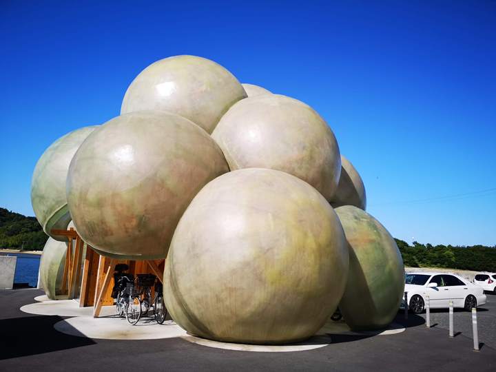 konichiwa03 Naoshima-Cafe Konichiwa直島本村港旁 可愛海景咖啡館