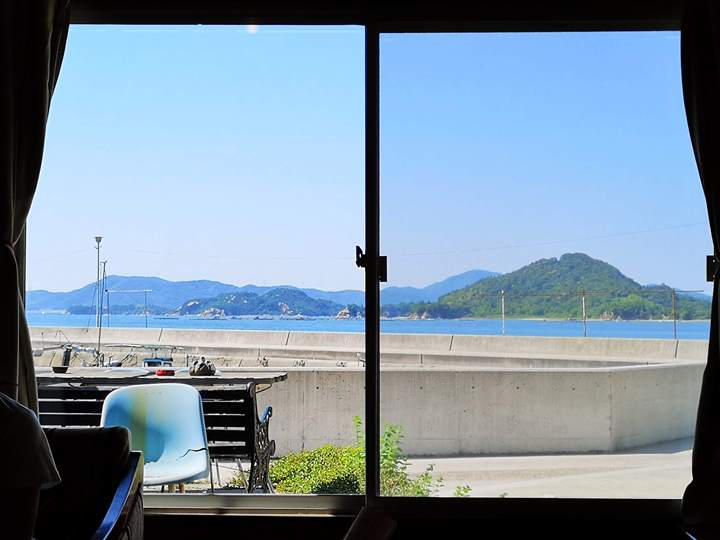 konichiwa08 Naoshima-Cafe Konichiwa直島本村港旁 可愛海景咖啡館