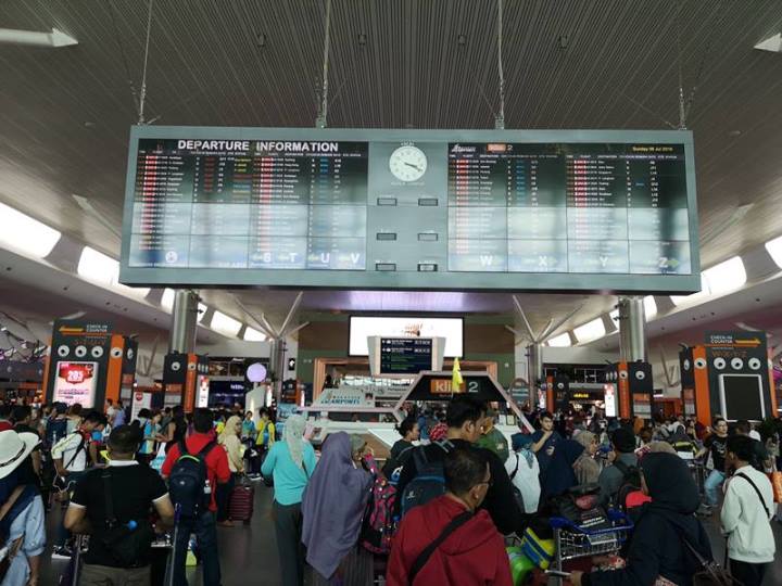 flykl201812 201807亞航初體驗 KLIA2的海關沒效率的可怕...回程請提早