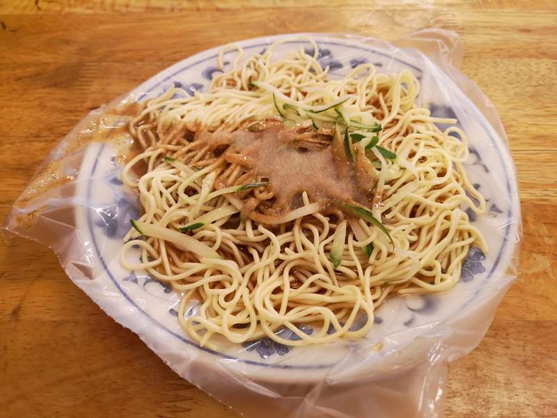 hungcoldnoodles5 中和-洪記涼麵 最搭酷暑 蛋花味增湯豐富好喝