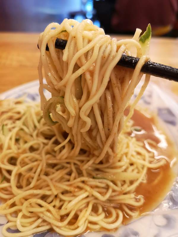 hungcoldnoodles6 中和-洪記涼麵 最搭酷暑 蛋花味增湯豐富好喝