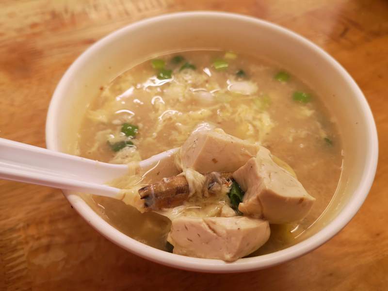 hungcoldnoodles8 中和-洪記涼麵 最搭酷暑 蛋花味增湯豐富好喝