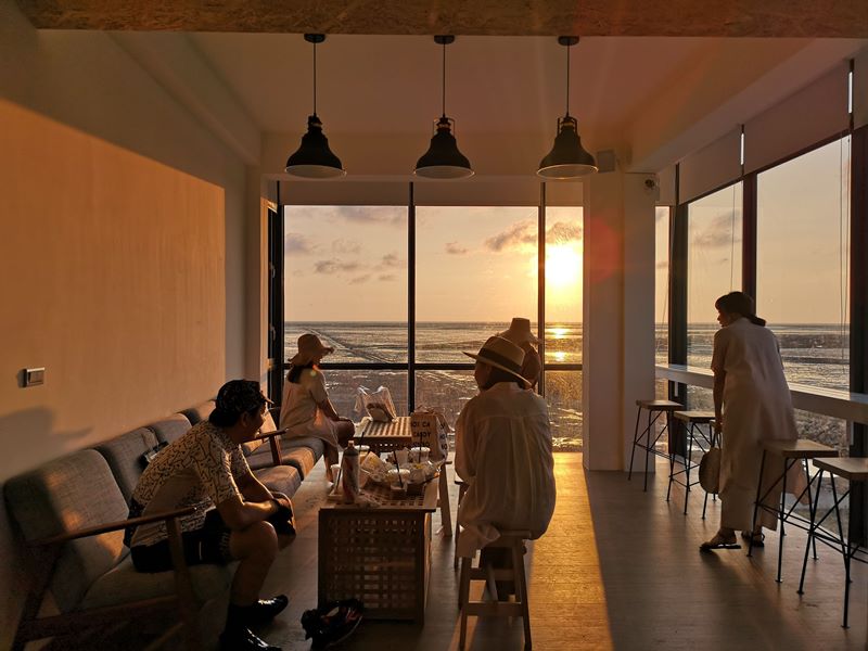 like81706 新竹-國家級香山濕地 美麗落日 Like 8咖啡廳飲料美食 好搭配