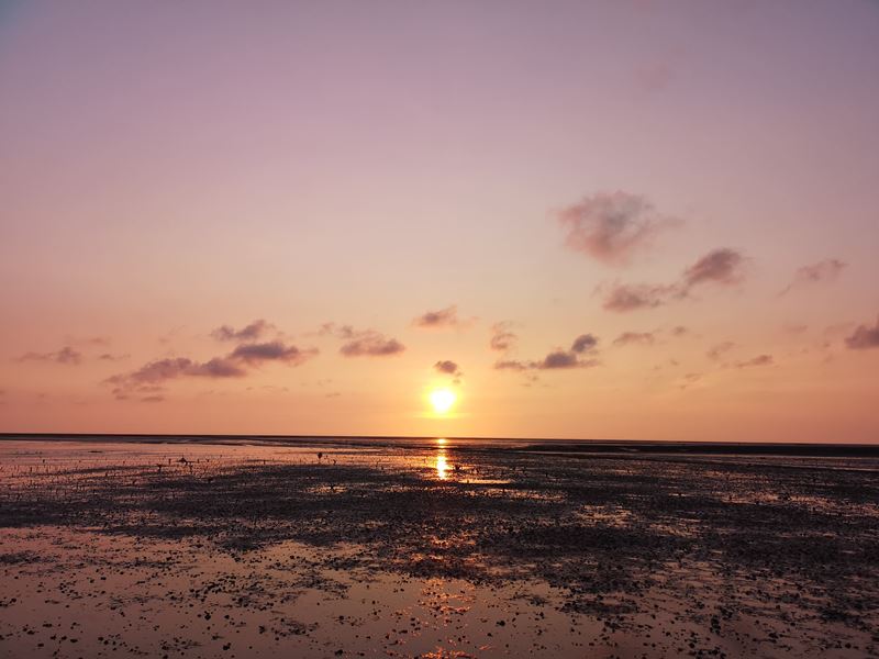 like81717 新竹-國家級香山濕地 美麗落日 Like 8咖啡廳飲料美食 好搭配