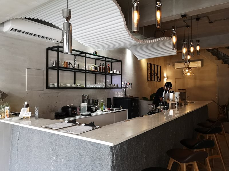 rollingstone04 中壢-流石咖啡 簡單清水模工業風