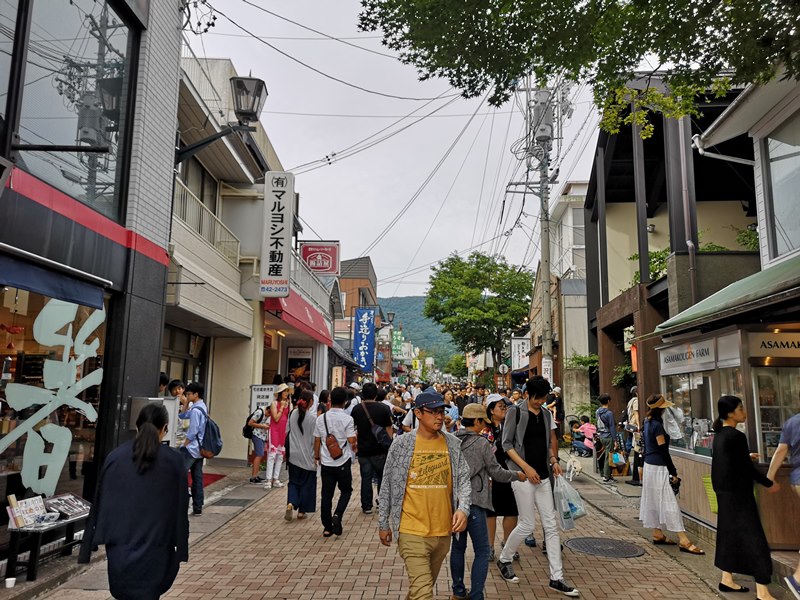 Karuizawa-舊輕井澤銀座通 必買伴手禮沢屋果醬&必吃噴水香腸腸詰屋