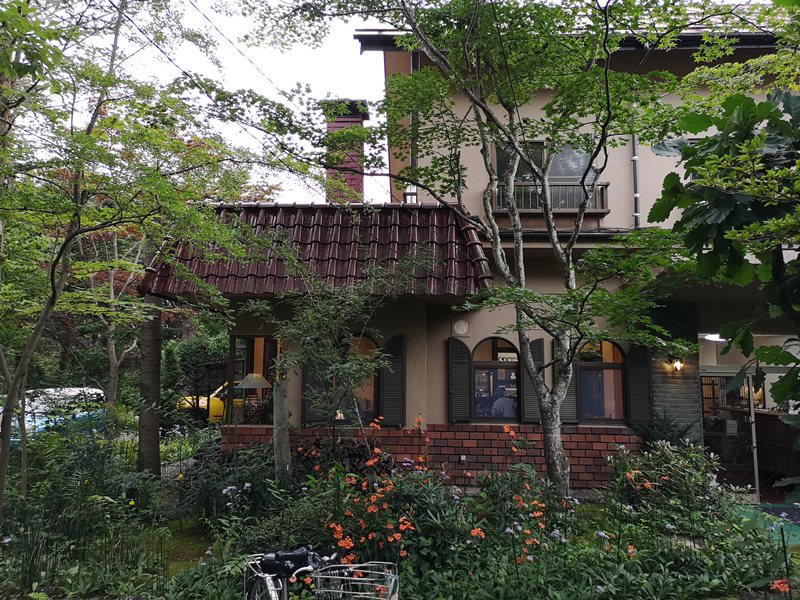 maruyama03 Karuizawa-來喝冠軍咖啡 丸山咖啡輕井澤本店 綠意盎然的林間小屋 環境佳咖啡香