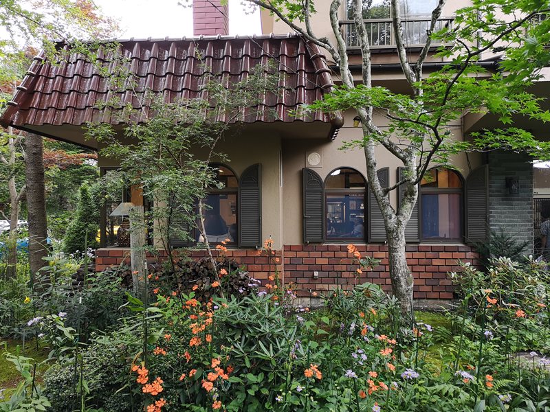 maruyama04 Karuizawa-來喝冠軍咖啡 丸山咖啡輕井澤本店 綠意盎然的林間小屋 環境佳咖啡香