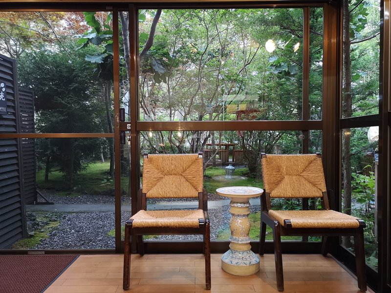 maruyama13 Karuizawa-來喝冠軍咖啡 丸山咖啡輕井澤本店 綠意盎然的林間小屋 環境佳咖啡香