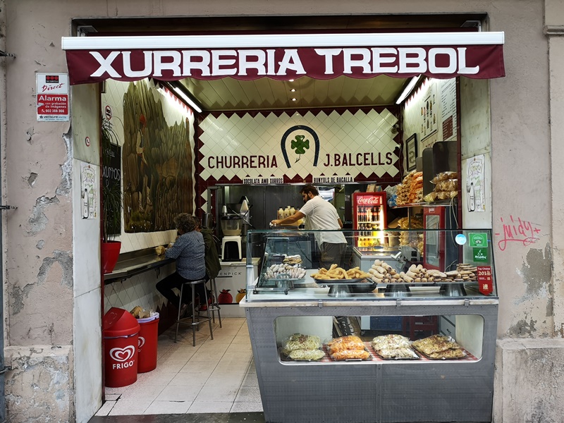 Barcelona-Xurreria Trebol巴塞隆納的吉拿棒專家…好好吃