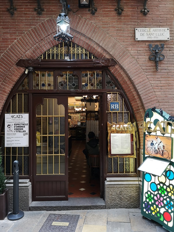 bcn4cats03 Barcelona-巴塞隆納四隻貓咖啡 Els Quatre Gats感受藝文風情的咖啡館