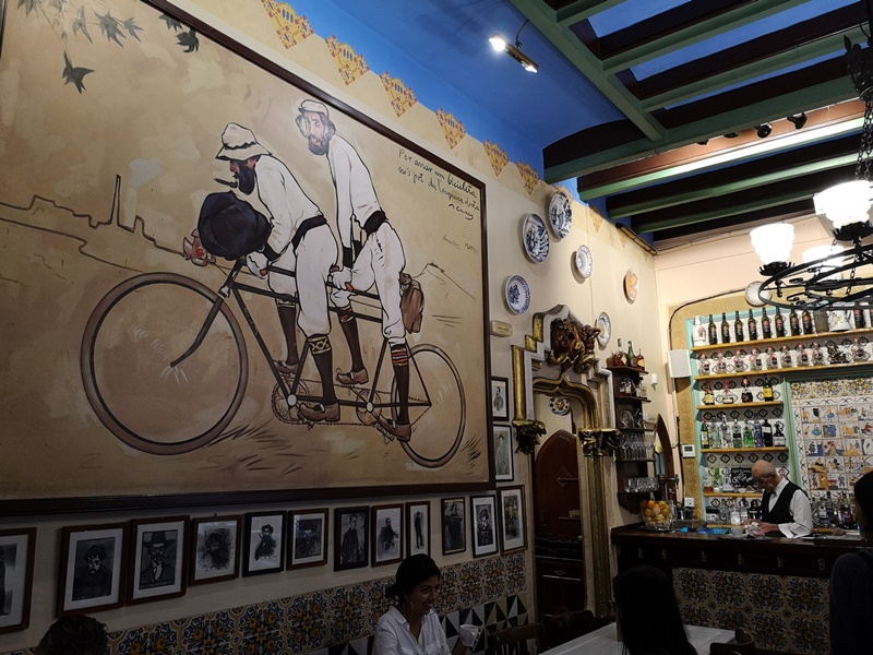 bcn4cats11 Barcelona-巴塞隆納四隻貓咖啡 Els Quatre Gats感受藝文風情的咖啡館