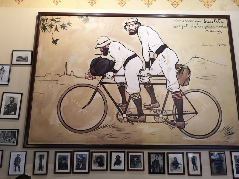 bcn4cats12 Barcelona-巴塞隆納四隻貓咖啡 Els Quatre Gats感受藝文風情的咖啡館