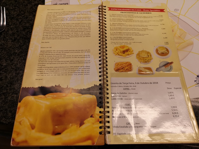 cafesantiago06 Porto-Cafe Santiago波多必吃特色溼答答三明治...熱量爆表