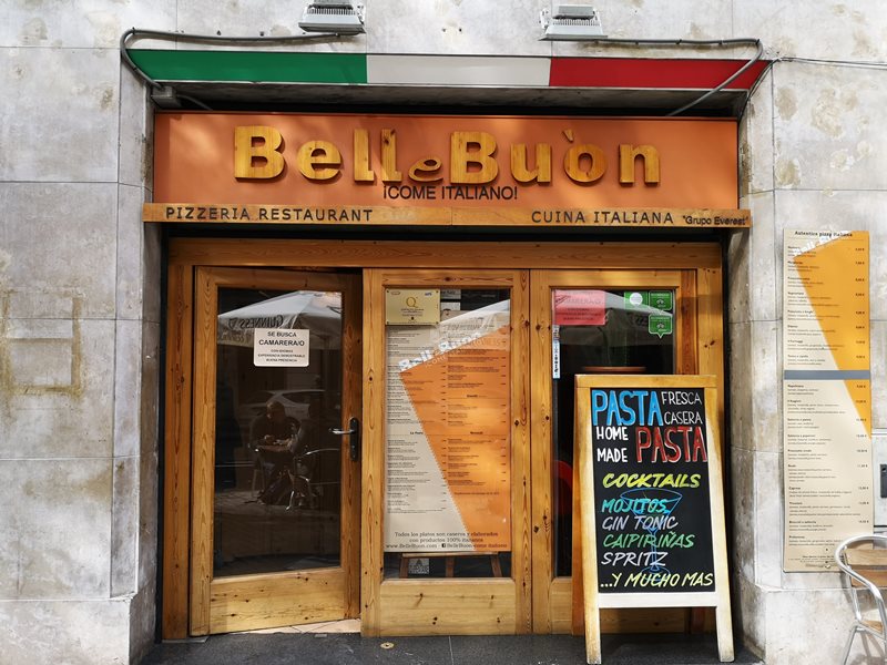 Barcelona-巴塞隆納Pizzeria Bell e Buon 濃郁不膩的好吃義大利麵