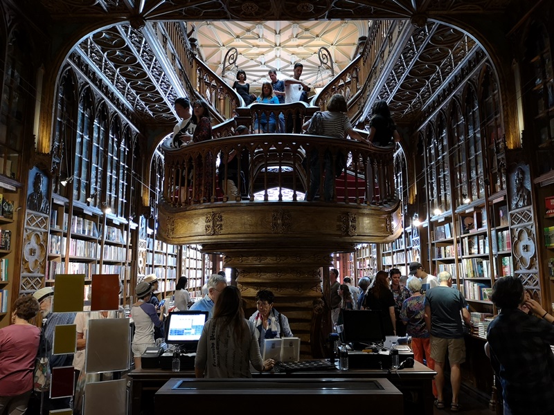 bookstore15 Porto-Livraria Lello波多 世界最美書店之一 JK羅琳加持的波多必遊景點