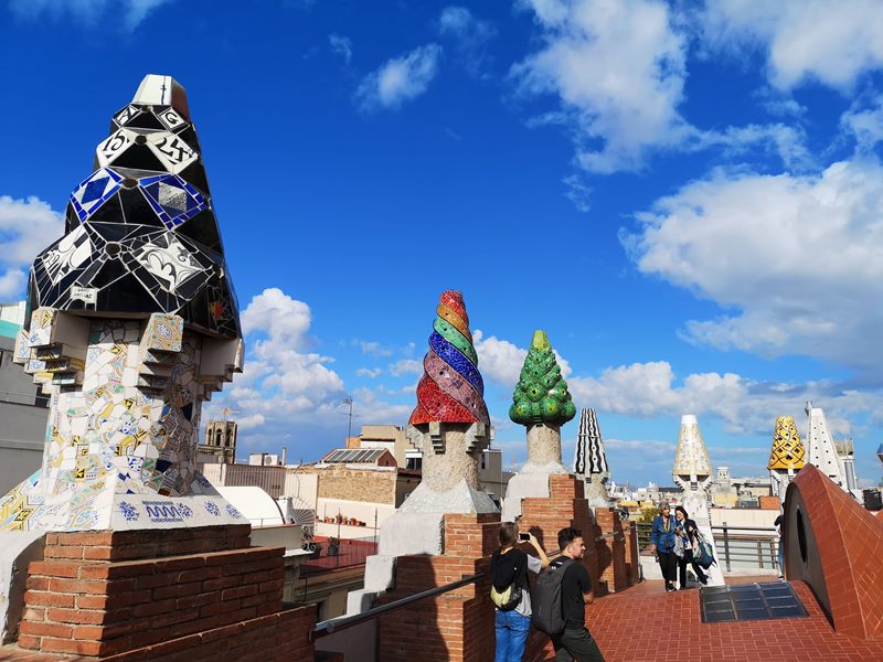 Barcelona-巴塞隆納世界文化遺產  高第建築奎爾宮