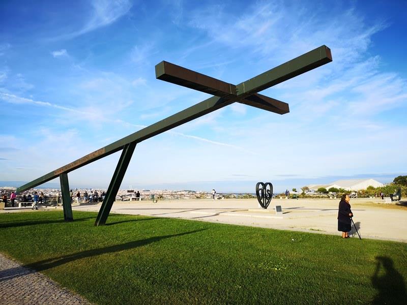 lisbonjesus14 Lisboa-里斯本大耶穌 視野遼闊眺望里斯本市區 欣賞4月25日大橋的好角度