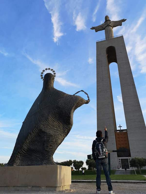 lisbonjesus21 Lisboa-里斯本大耶穌 視野遼闊眺望里斯本市區 欣賞4月25日大橋的好角度