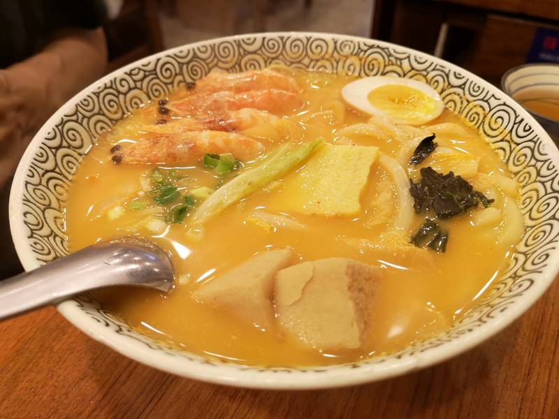 sanho10 八德-三禾手打烏龍麵 多中湯頭選擇濃郁清爽烏龍麵Q彈