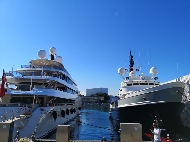 barcelonabeach06 Barcelona-嗨!地中海你好!! 巴塞隆納海岸Platja de la Barceloneta 海天一線超美