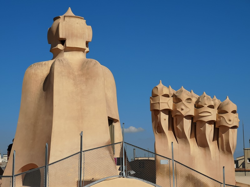 casamila14 Barcelona-巴塞隆納世界文化遺產 高第建築米拉之家 來自外星的設計